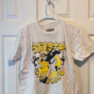 Naruto shippuden anime shirt large Preowned